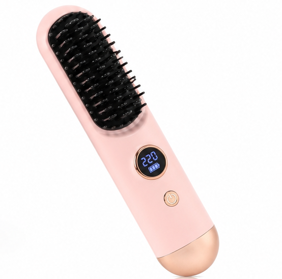 Cepillo Alisador Inalámbrico — Liso Perfecto en Cualquier Lugar, Cuando Quieras