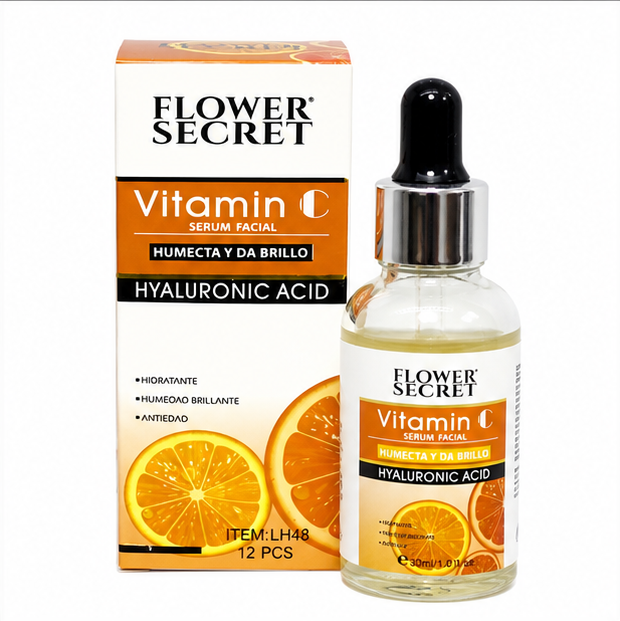 Sérum Flower Vitamina C + Ácido Hialurónico – 30 ml