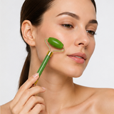 Rodillo Facial de Jade para Lifting