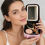 Estuche de Maquillaje con Espejo LED — Tu Estudio de Belleza Siempre Contigo