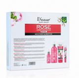 Kit Facial Disaar Rose Ceramide — Rutina Completa de 5 Pasos para Piel Radiante