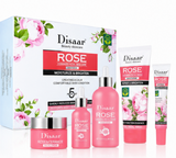 Kit Facial Disaar Rose Ceramide — Rutina Completa de 5 Pasos para Piel Radiante