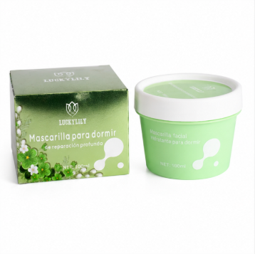 Mascarilla facial para dormir reparación